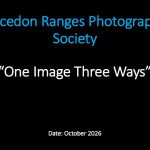 2026 One Image Three Ways