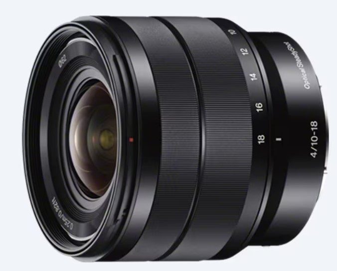 Lens – Sony 10-18mm F/4 OSS
